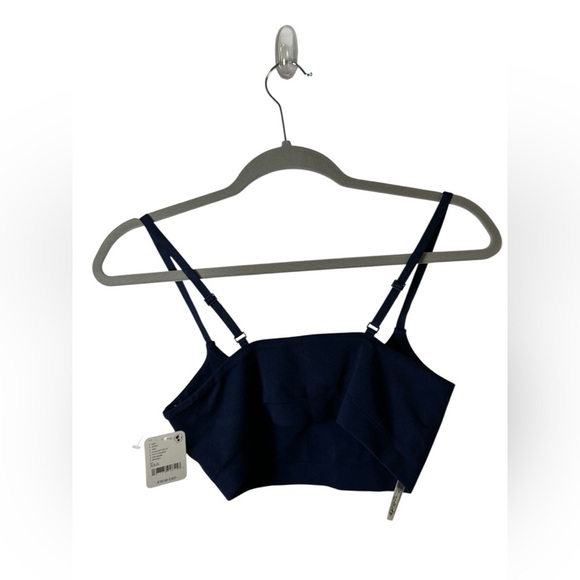 Free People Intimately Seamless Bralette Navy Blue XS/S - Picture 4 of 6